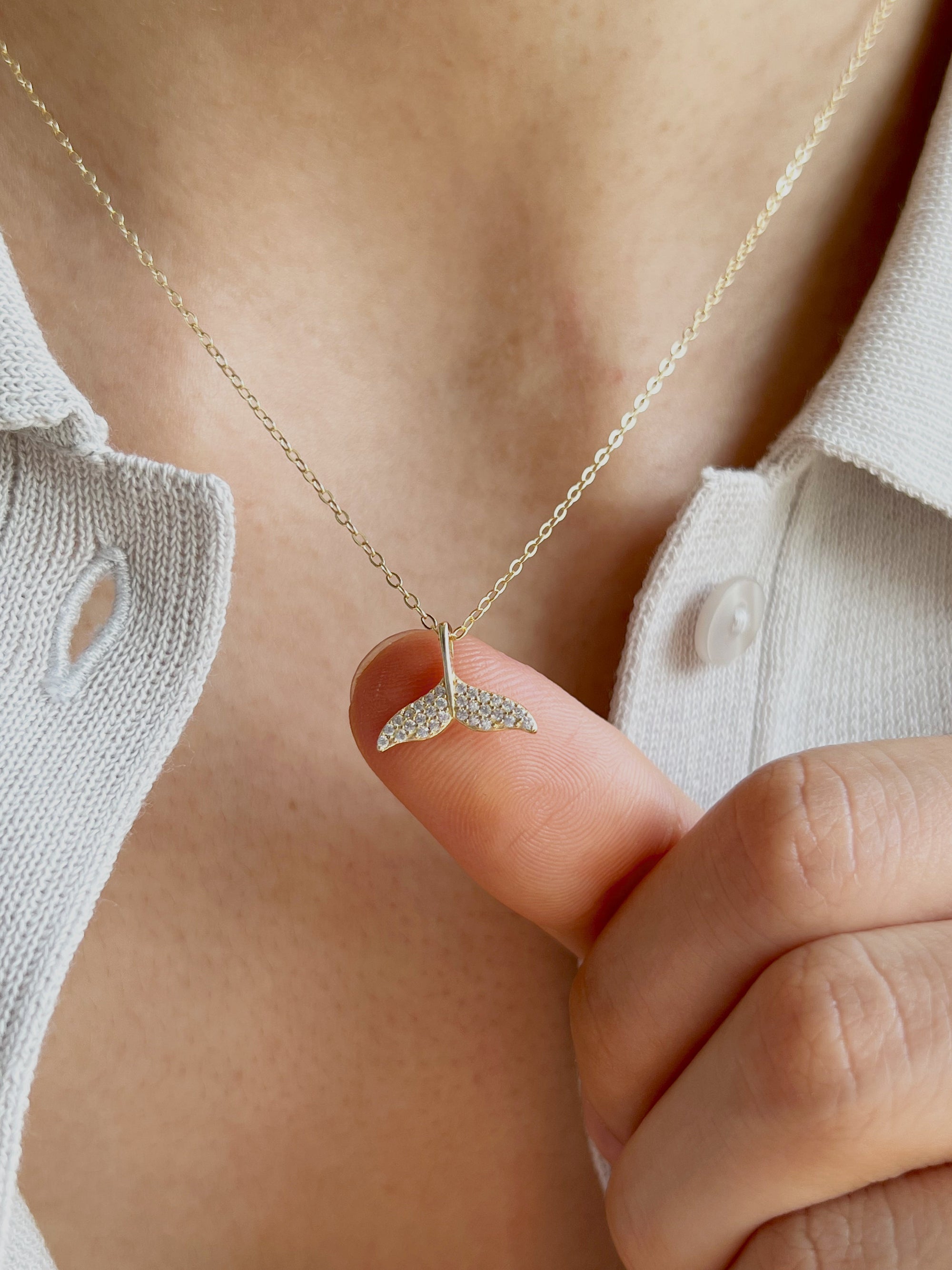 Collier Queue de Baleine