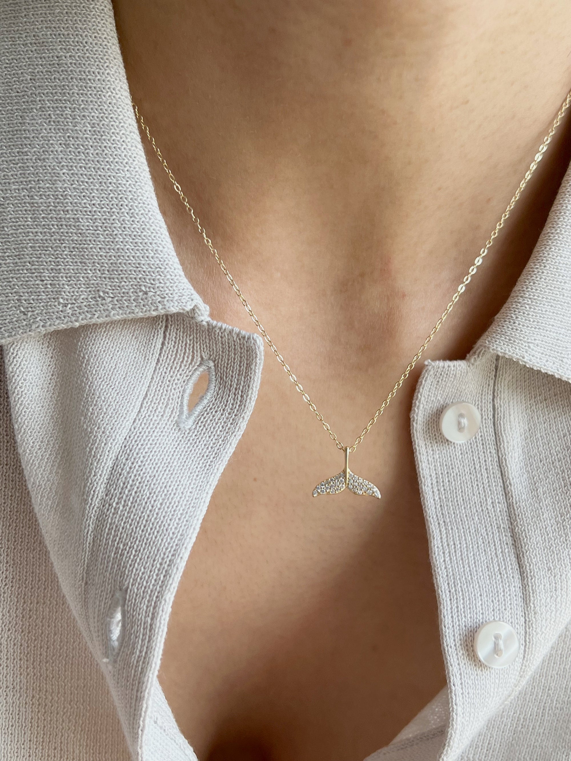 Collier Queue de Baleine