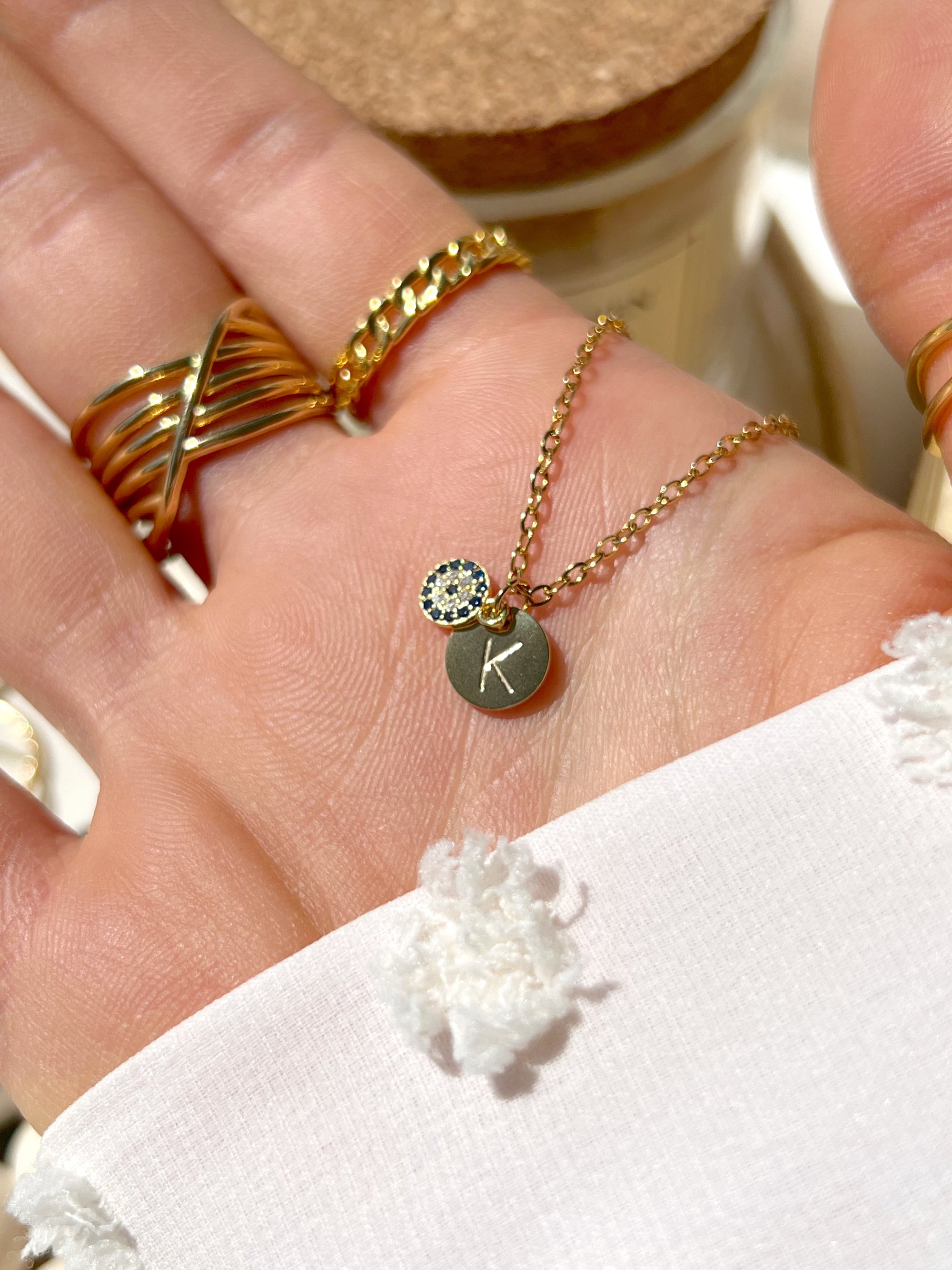 Collier d'Œil de Mal Inital