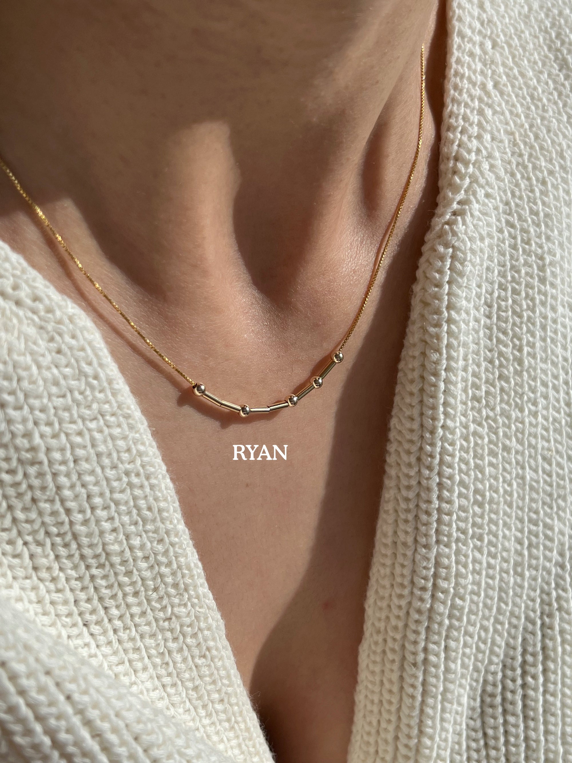 Collier Morse Personnalisé