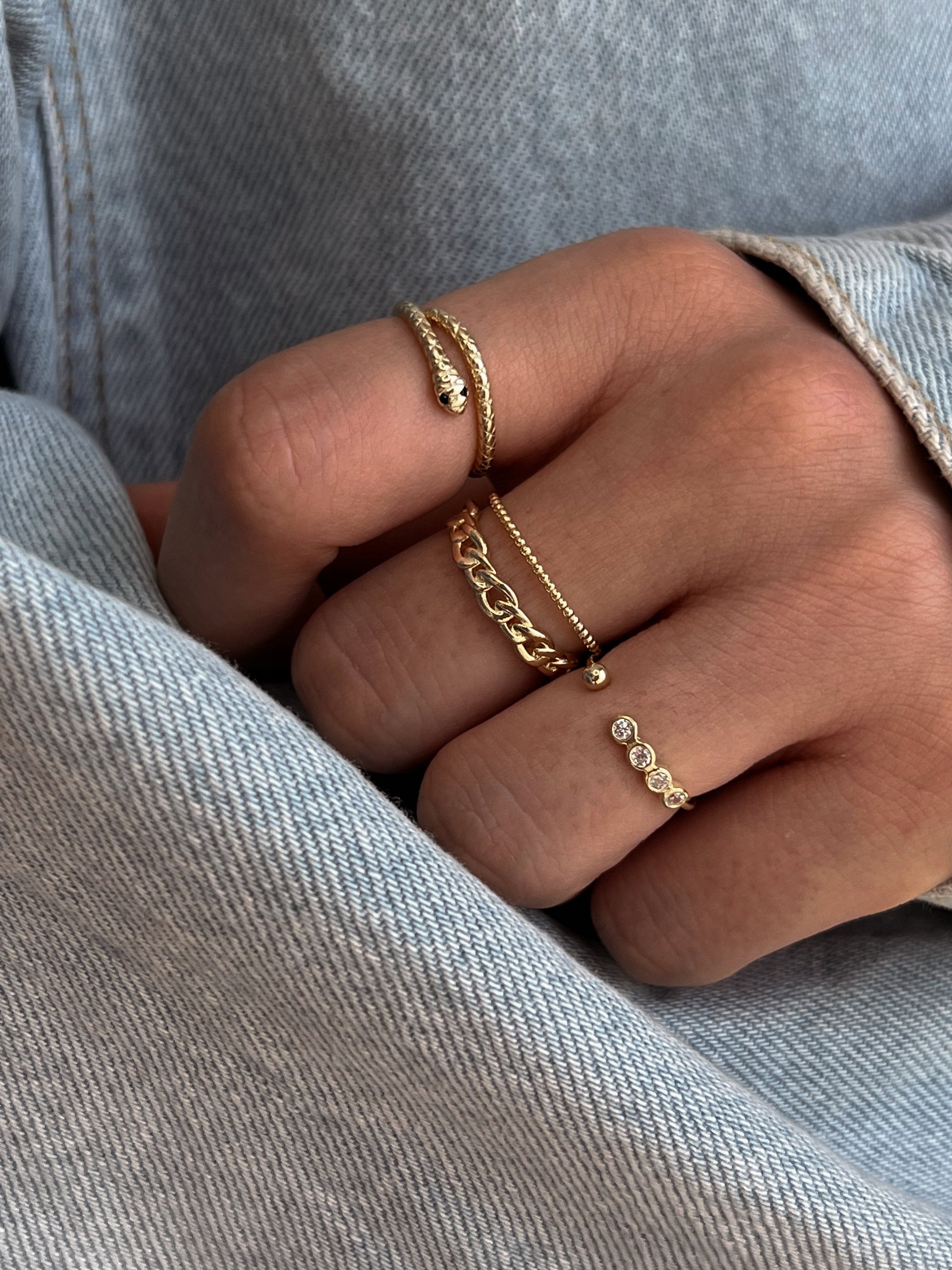 Bague Serpent