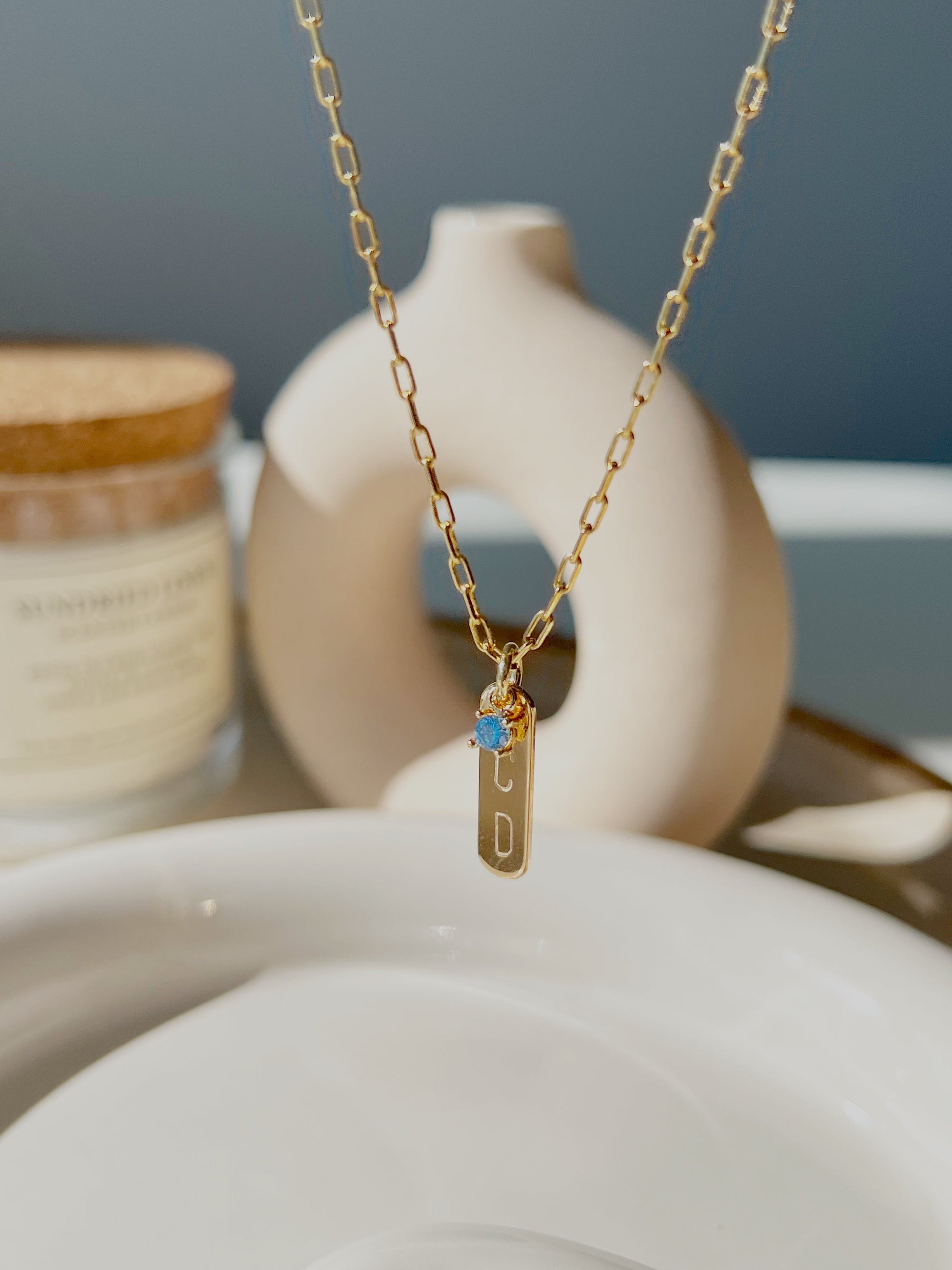Charm Pierre de Naissance (pour Collier et Bracelet)