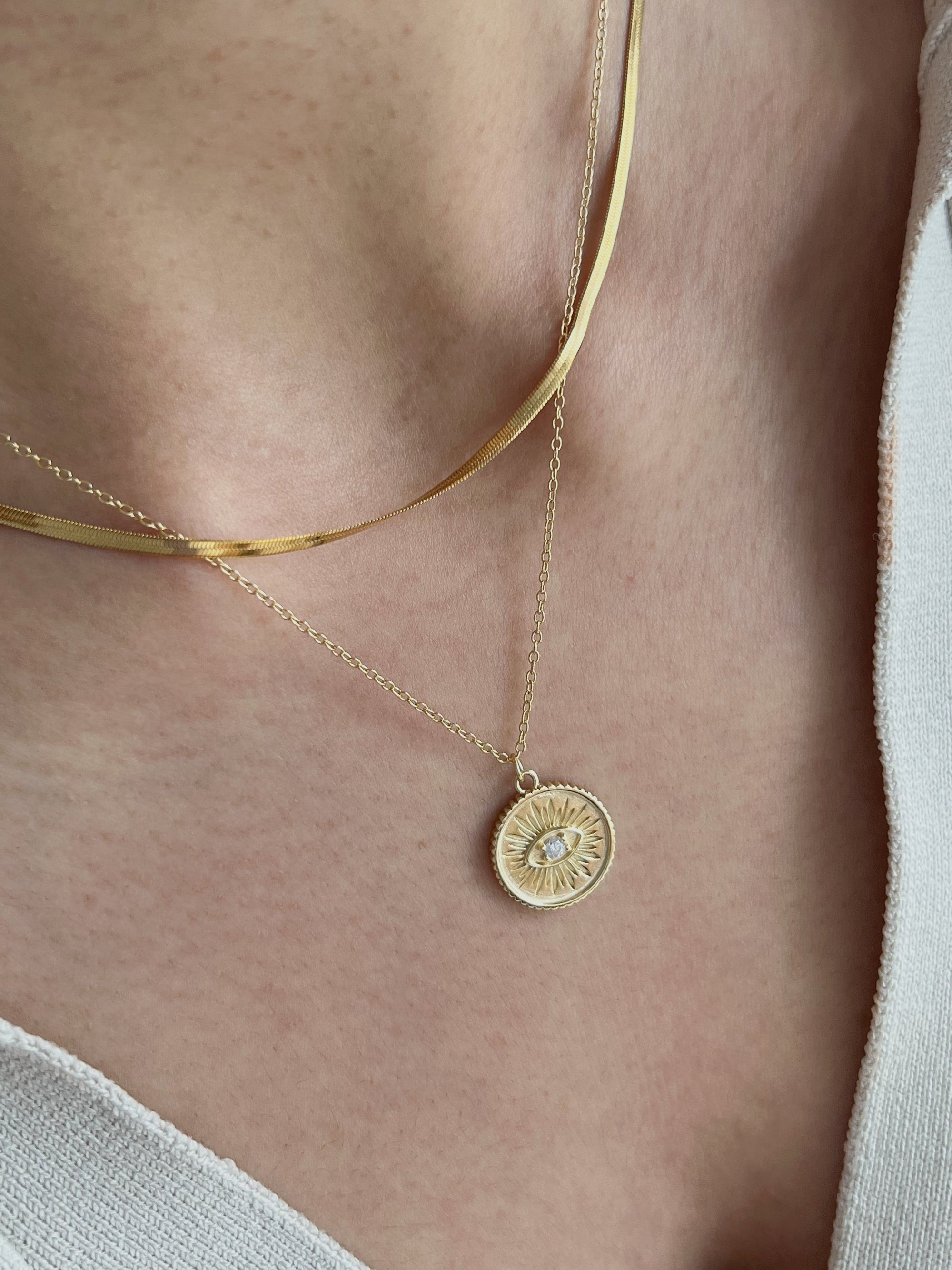 Collier Œil de Diamant