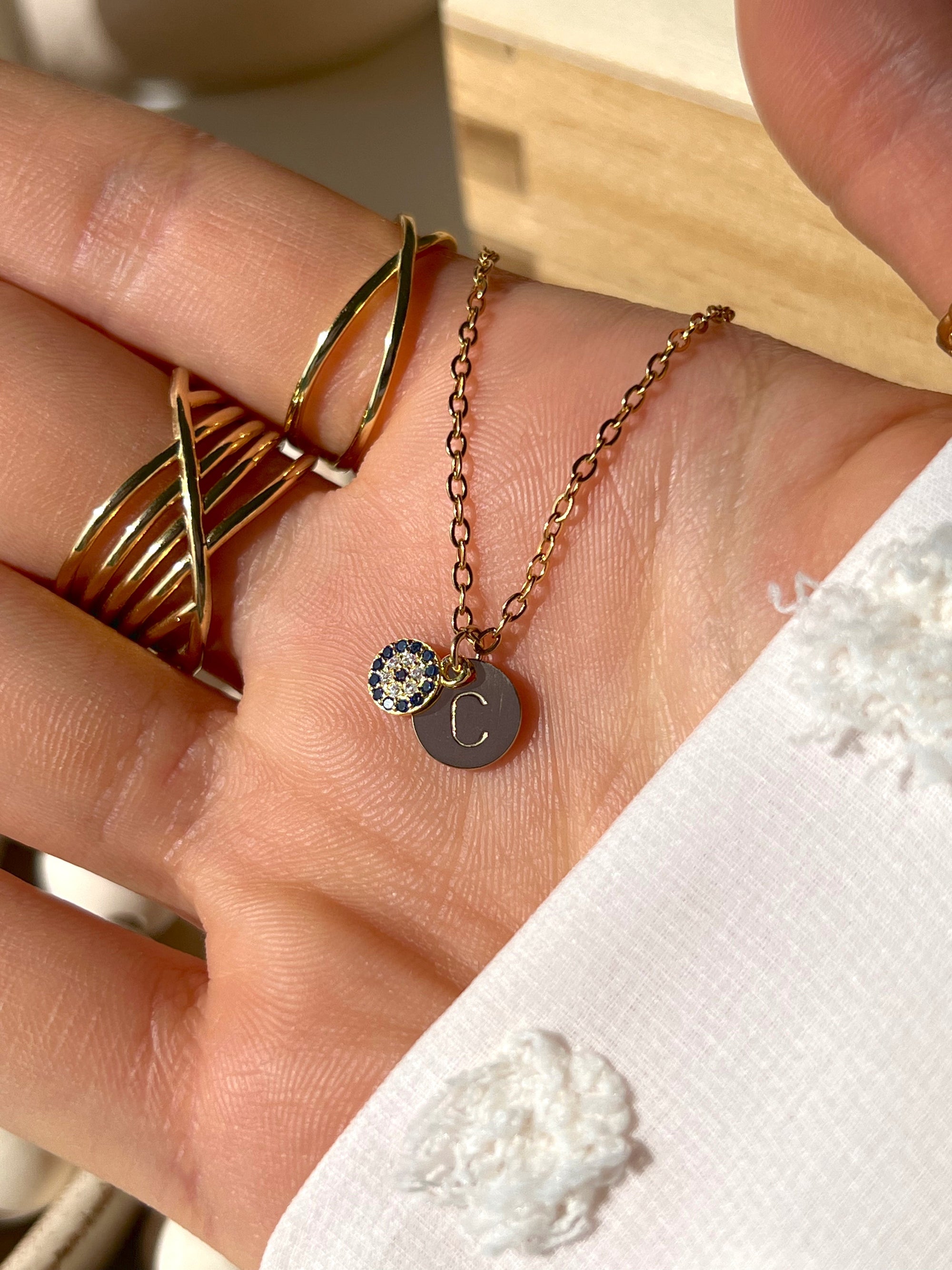 Collier d'Œil de Mal Inital