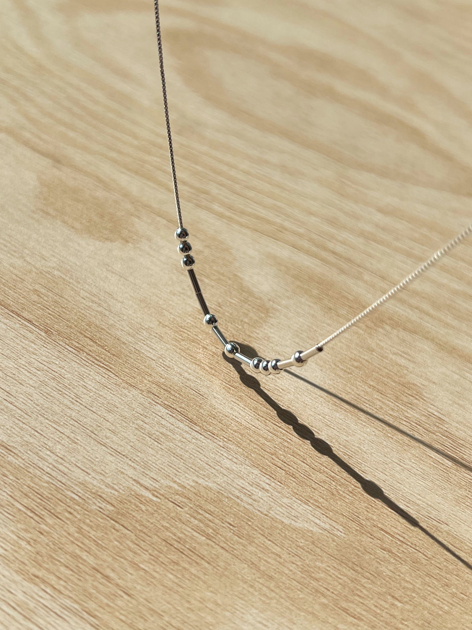 Collier Morse Personnalisé