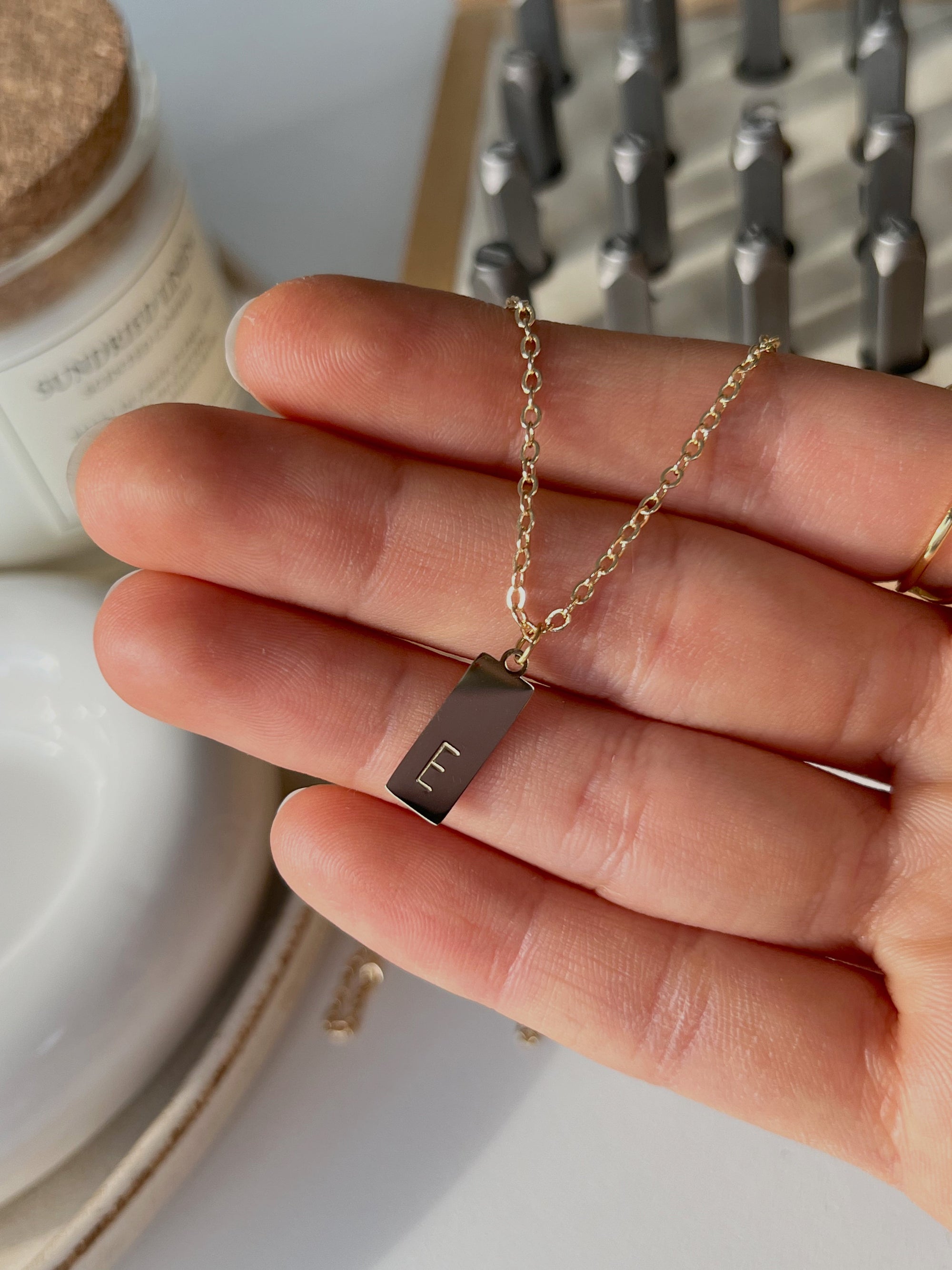 Collier Initiale Petite