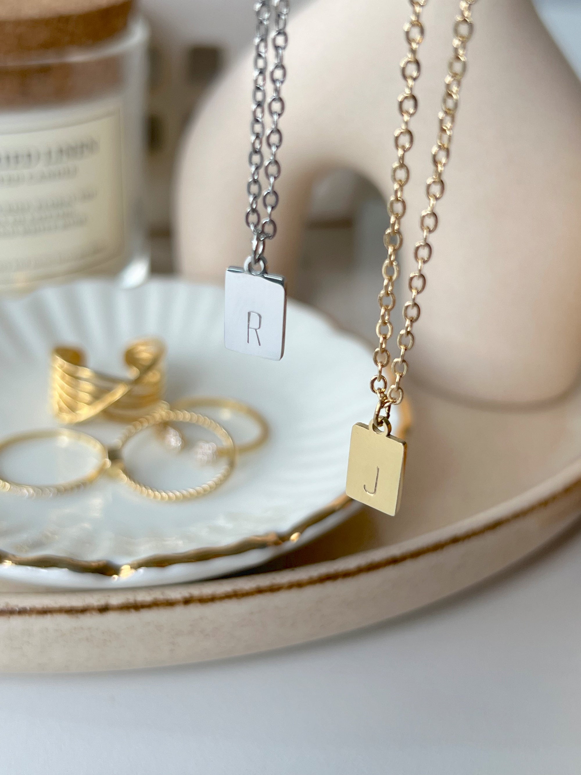 Collier Initiale Petite