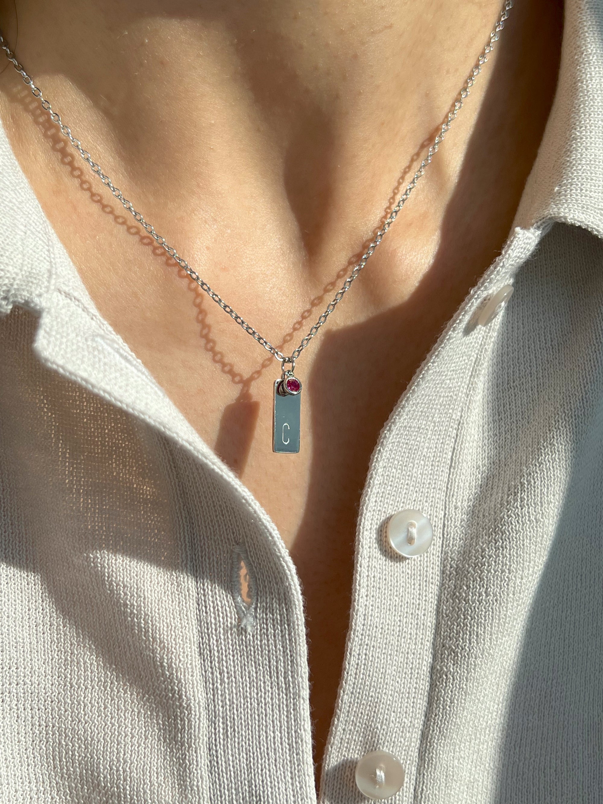 Charm Pierre de Naissance (pour Collier et Bracelet)