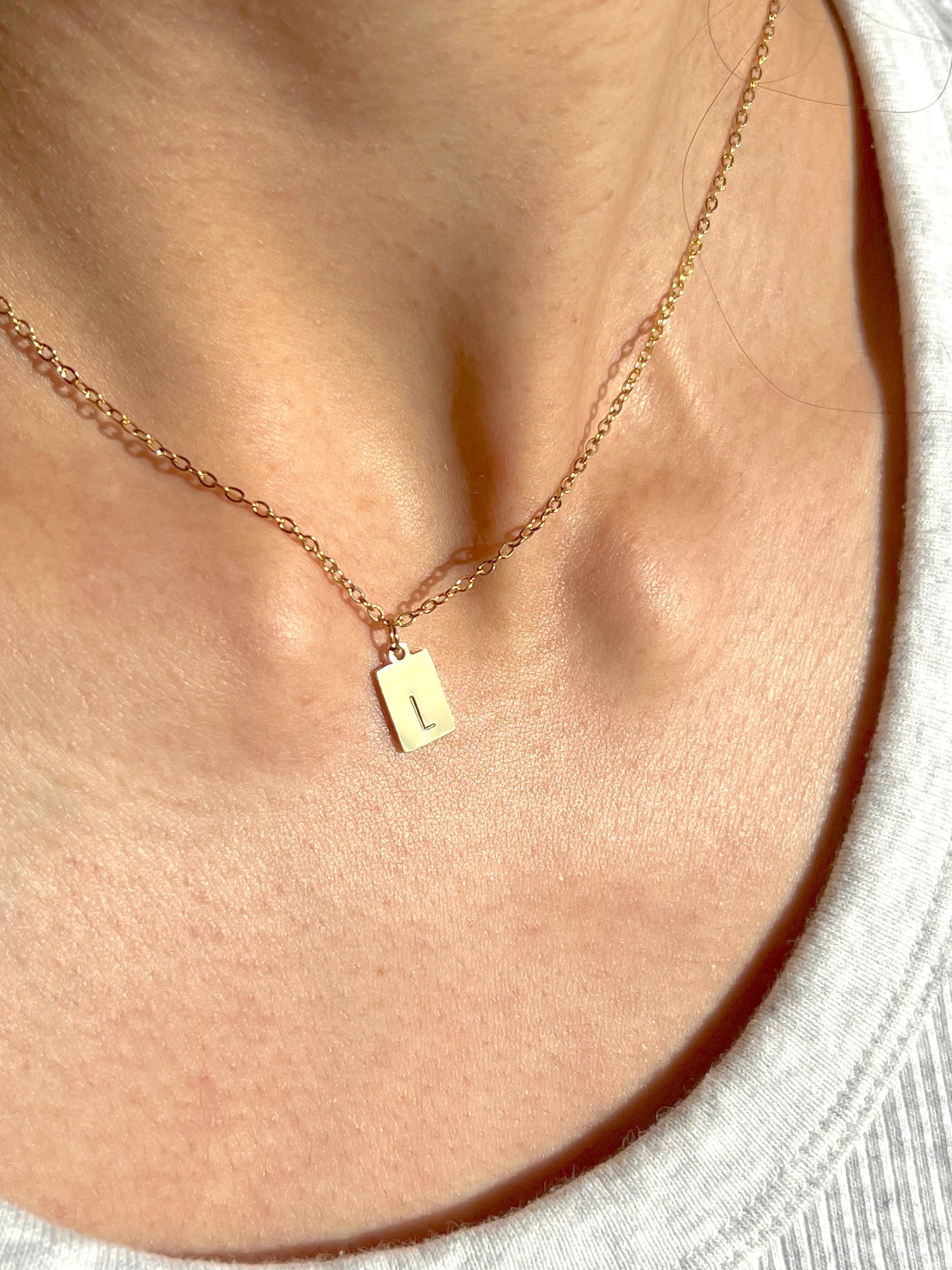 Collier Initiale Petite