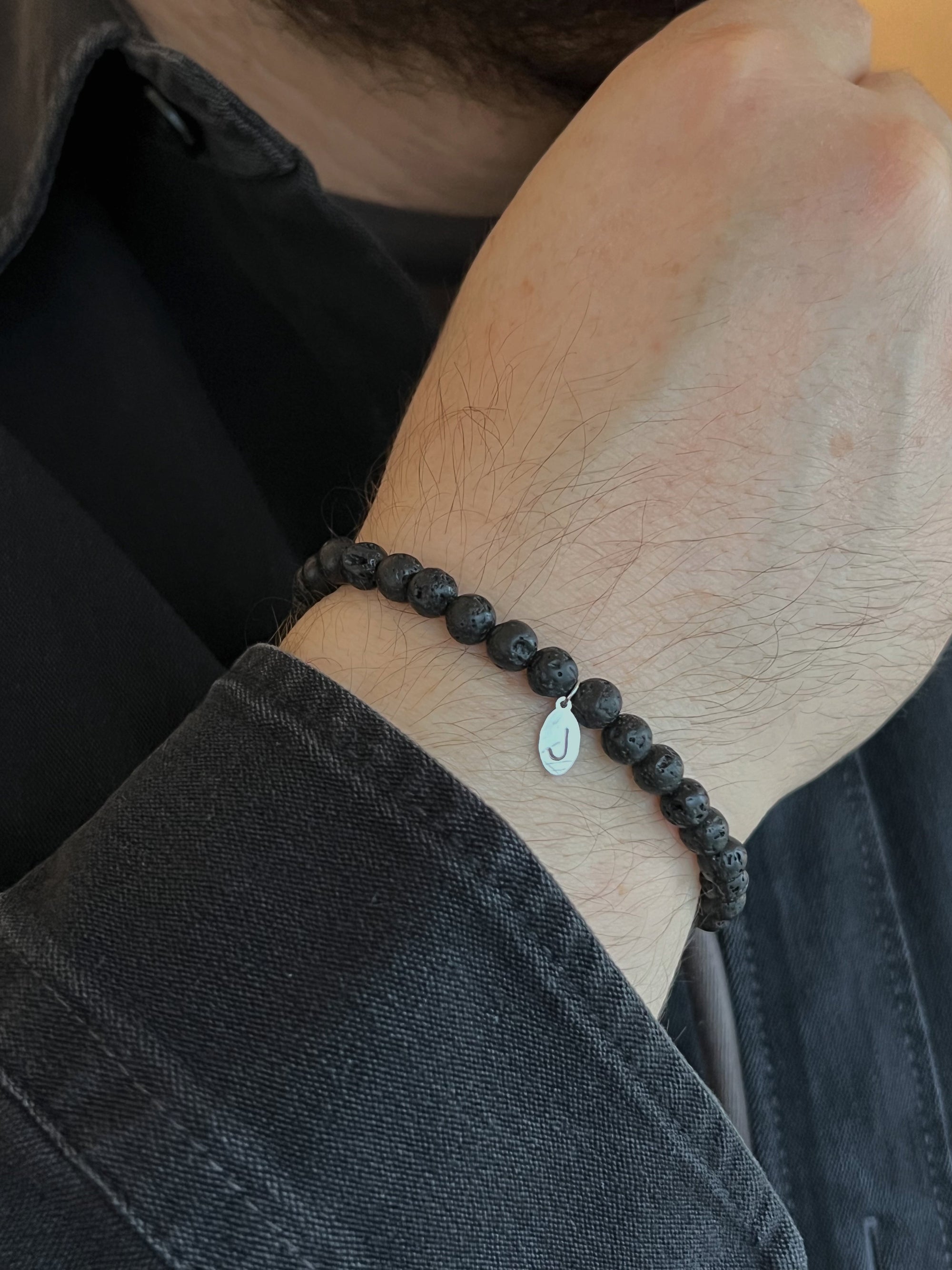 Bracelet en Pierre de Lave