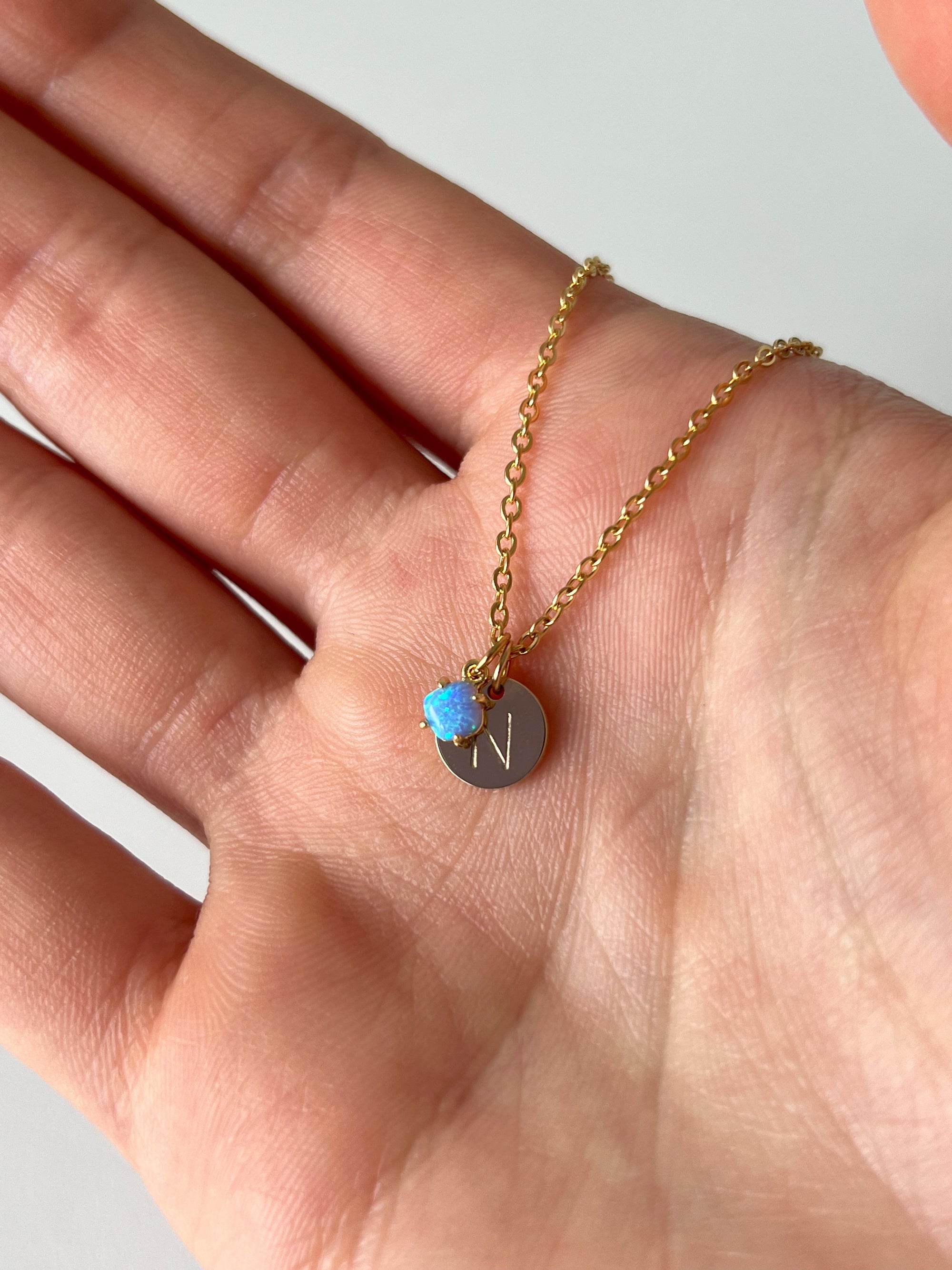 Collier Amoureux d'Opale
