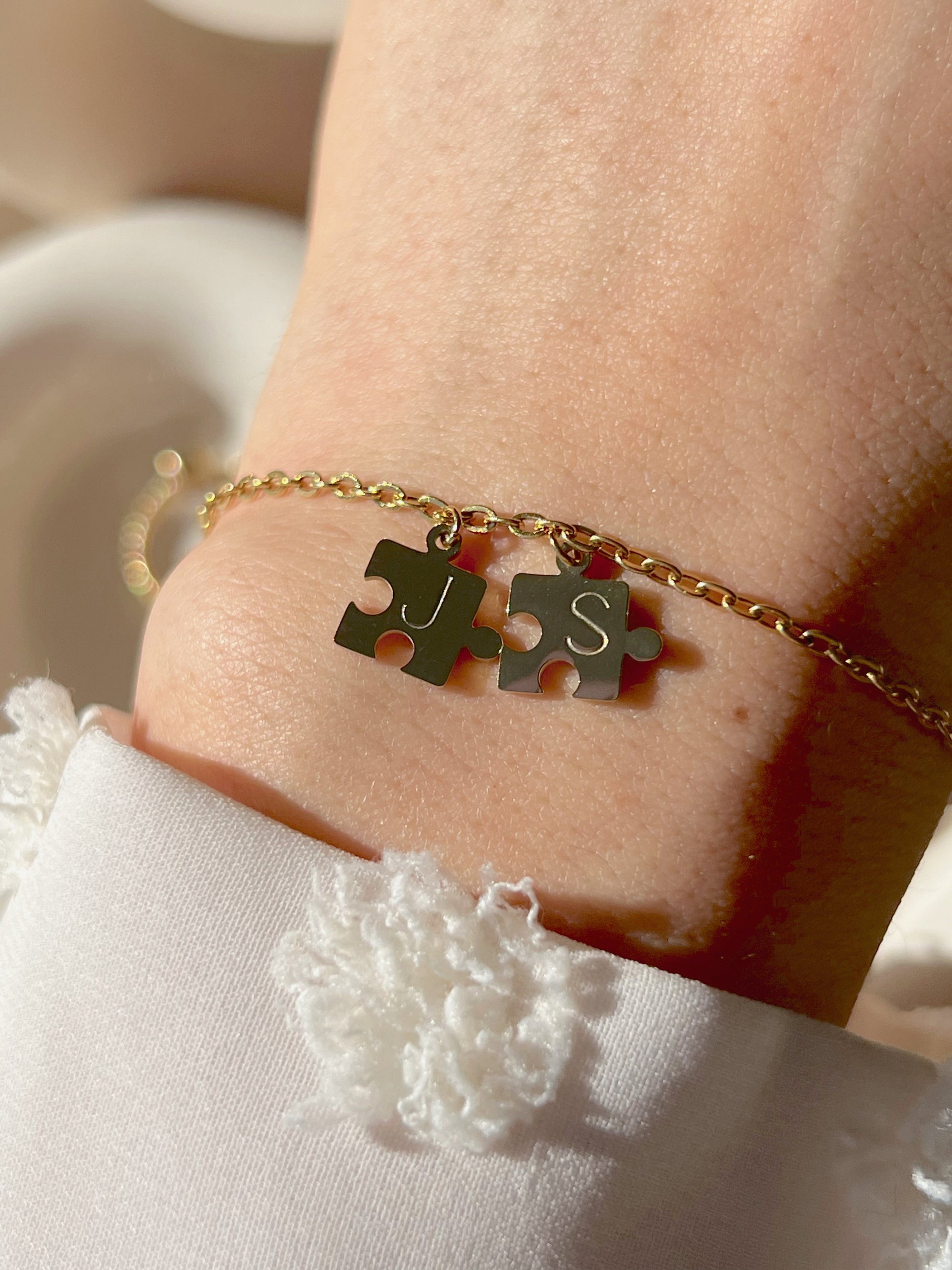 Bracelet à Double Puzzle