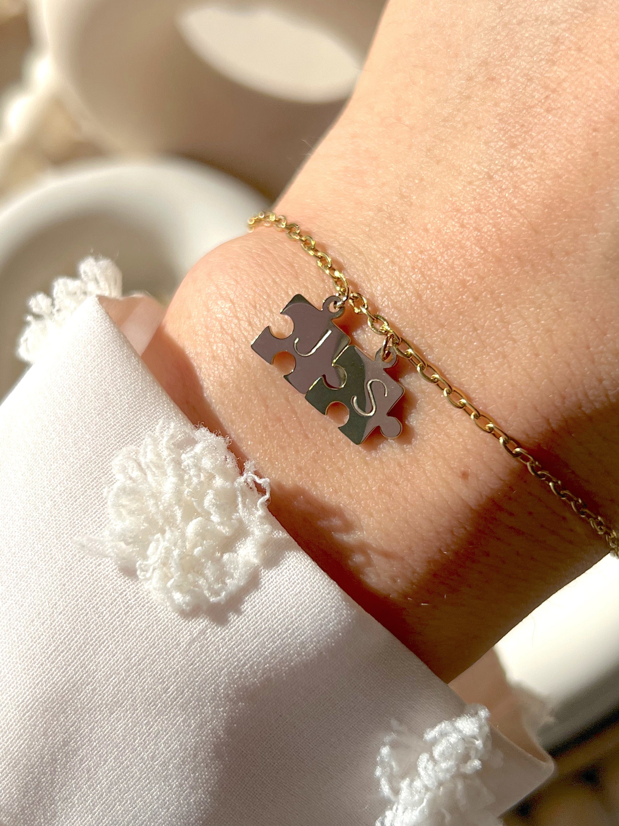 Bracelet à Double Puzzle