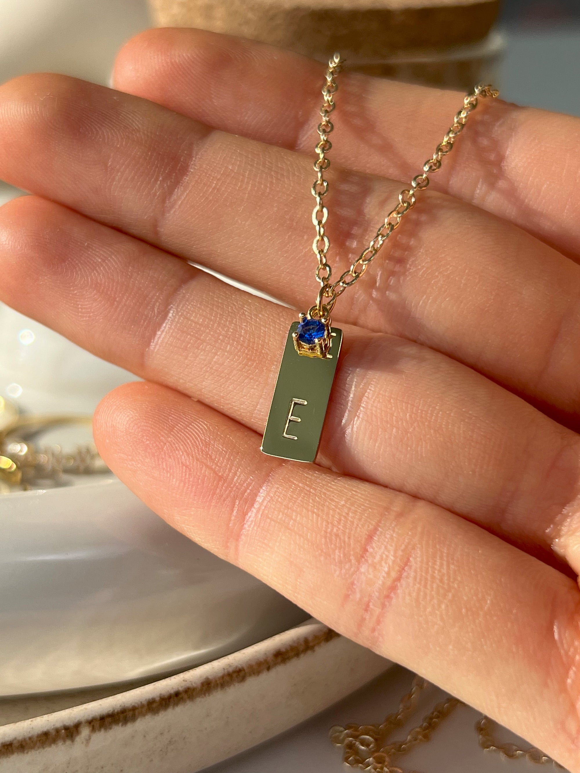 Collier Initiale Petite