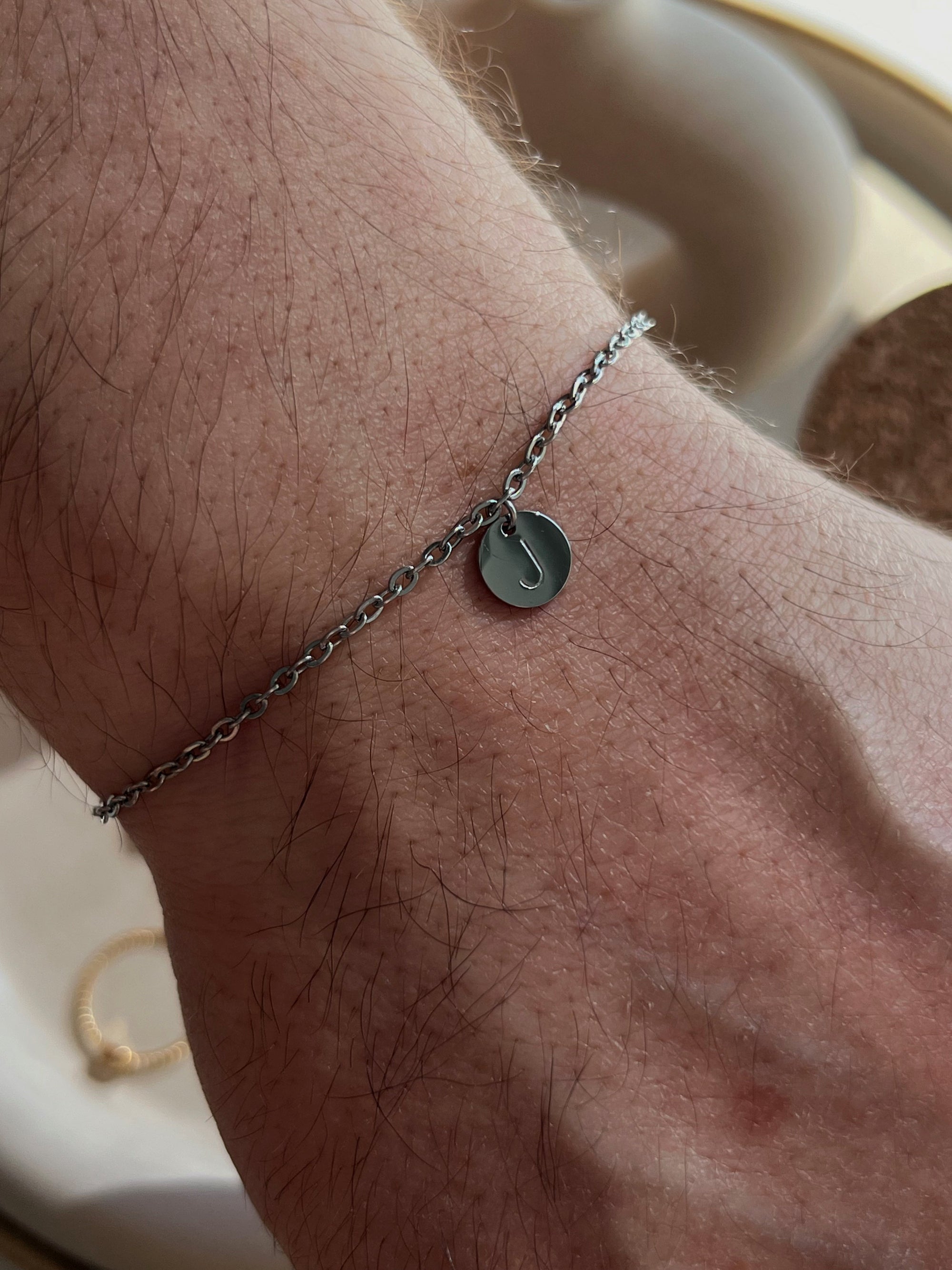 Bracelet en pièce de monnaie intuitive
