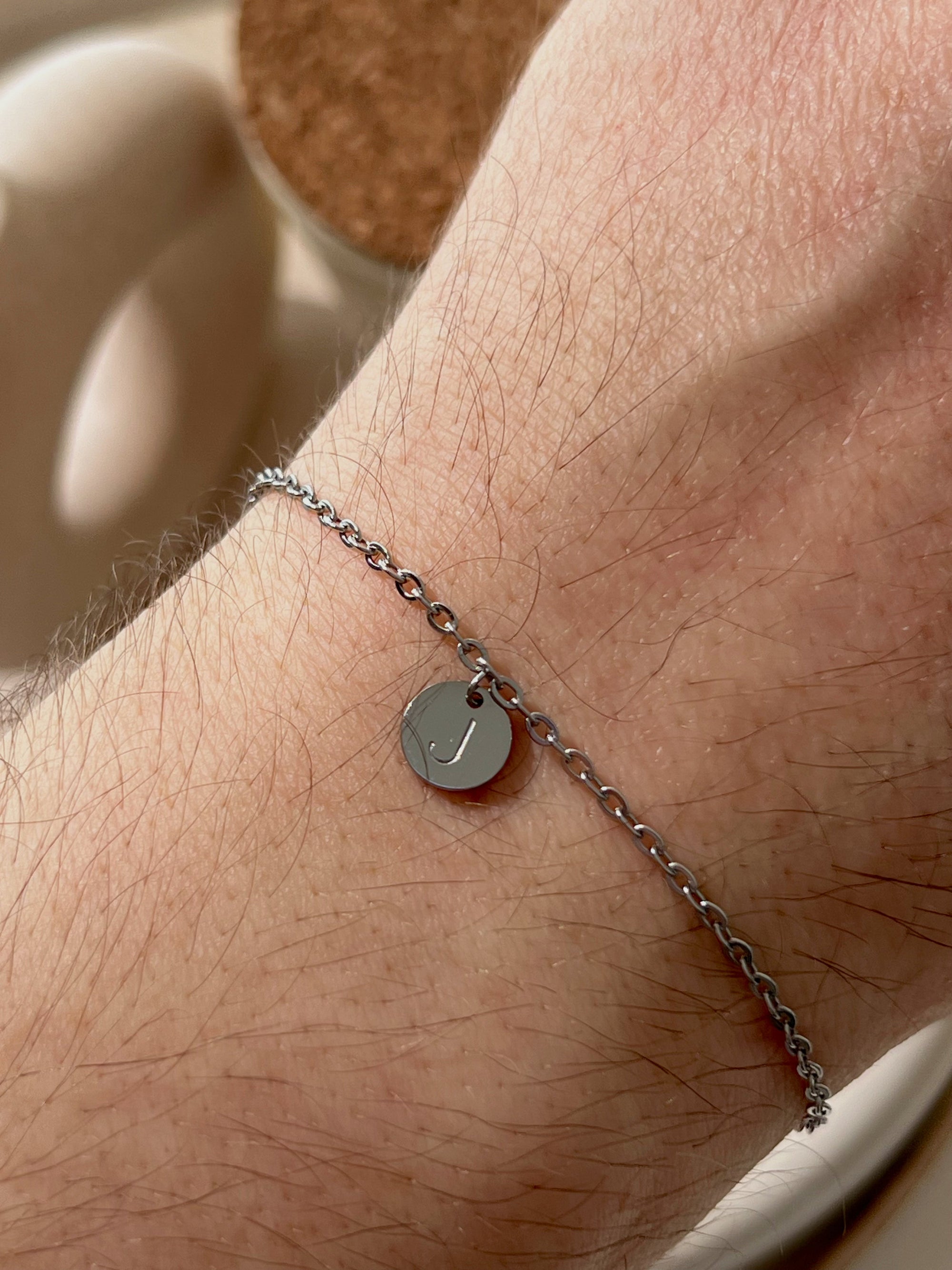 Bracelet en pièce de monnaie intuitive