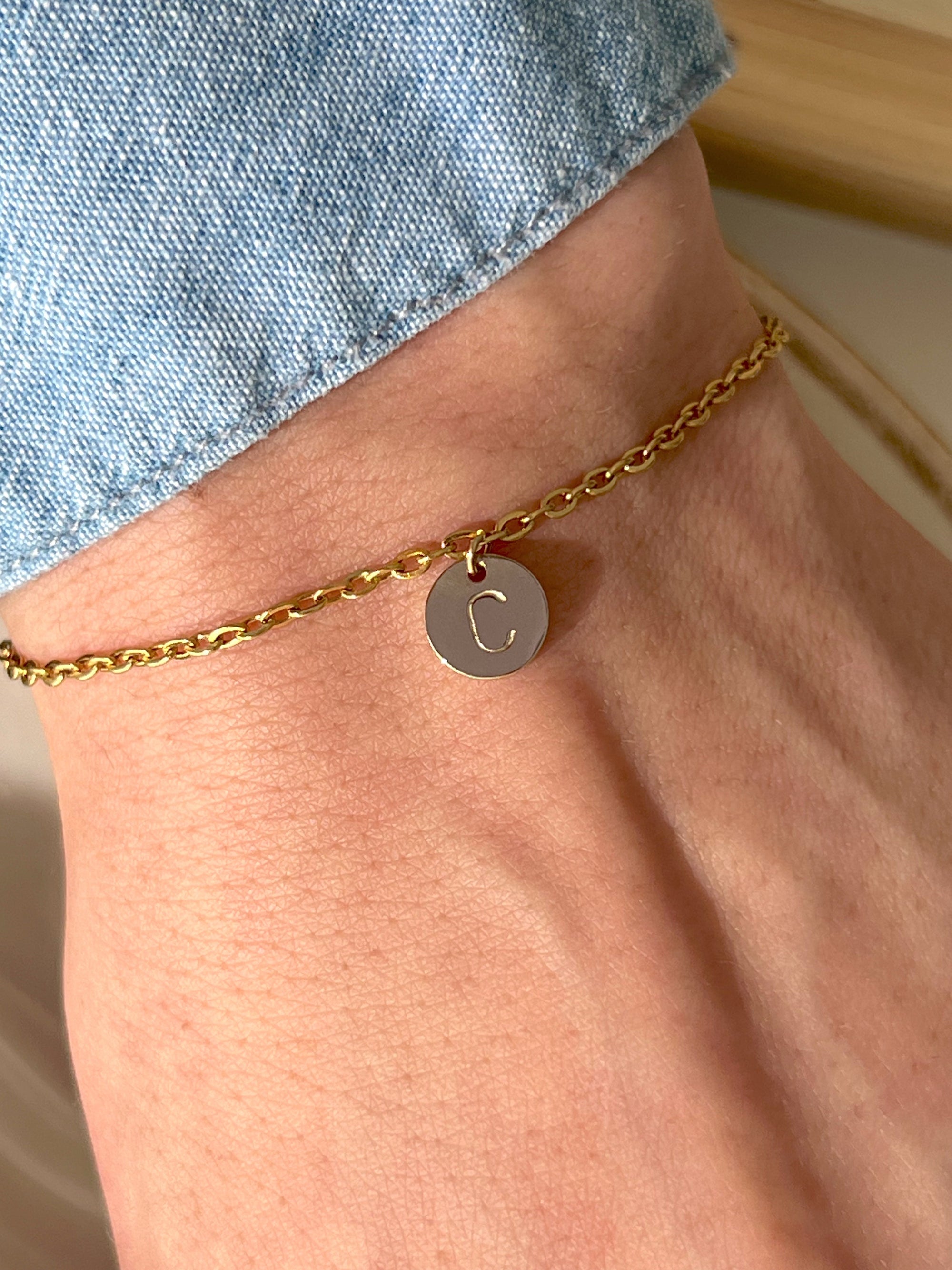Bracelet en pièce de monnaie intuitive