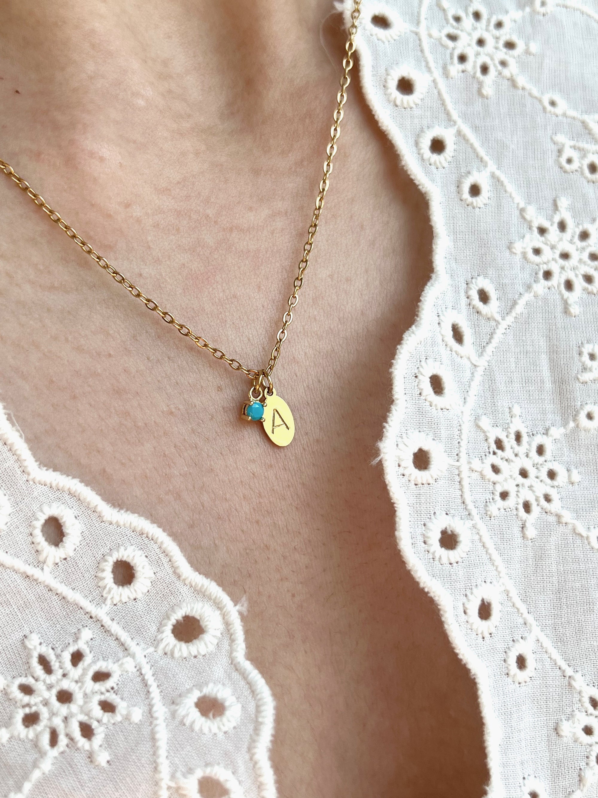 Collier Initiale Petite