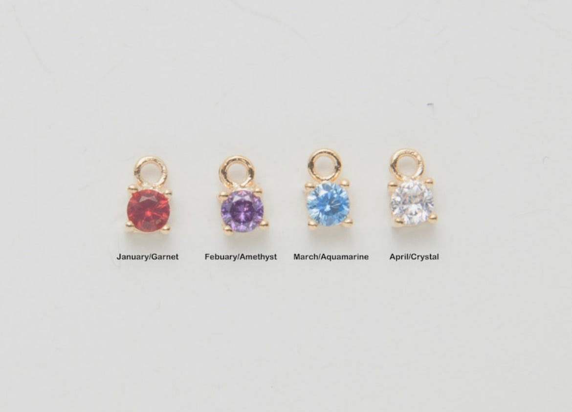Charm Pierre de Naissance (pour Collier et Bracelet)
